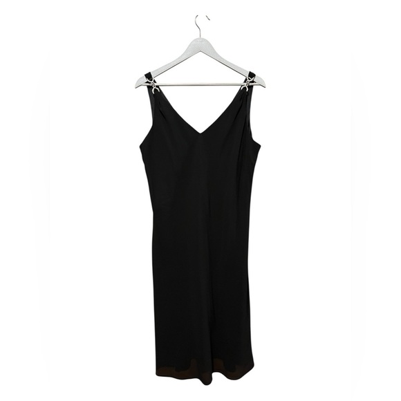 Sheri Martin New York Black Sleeveless Cocktail Dress – Size 16 - Picture 1 of 10